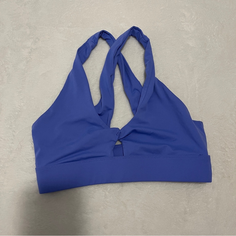 Fabletics Periwinkle Blue Sports Bra